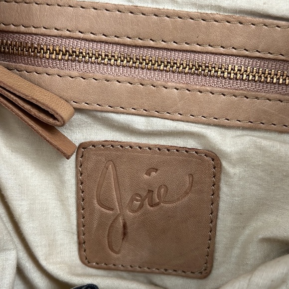 JOIE Mabel Leather Bucket Bag - Brown Cross body - Picture 9 of 16